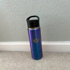 Rare Dutch Bros HydroFlask Stainless Steel oil spill Water Bottle Black Lid